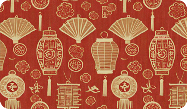 Chinese New Year pattern